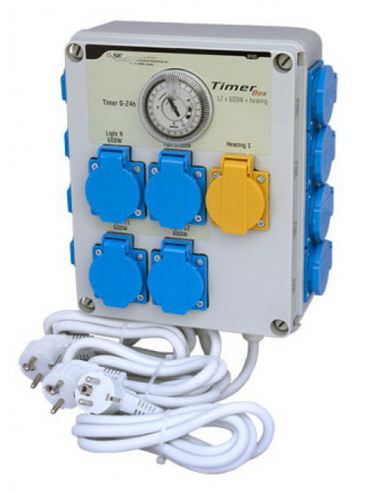 TIMER BOX II 12x600W + Calentador GSE