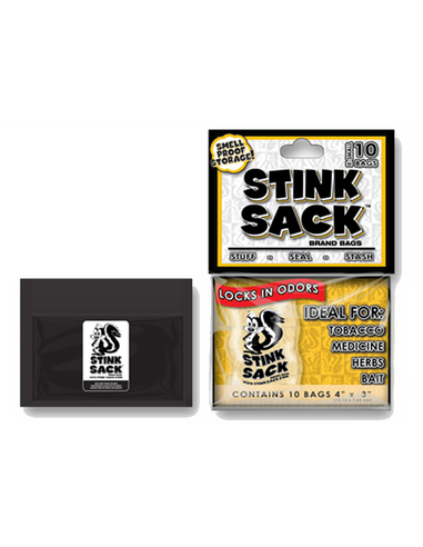 Bolsas Stink Sack XS negra 10uds (10,16x7,62cm)