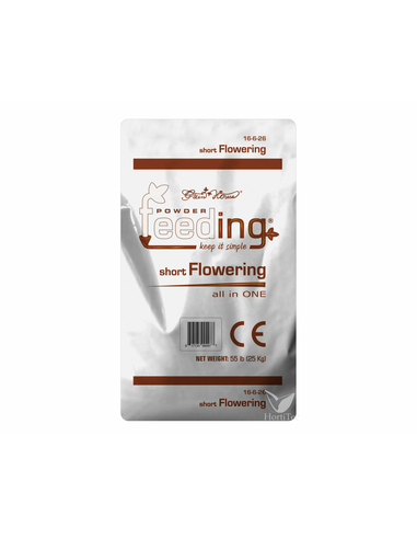 power feeding SHORT FLOWERING INDICA 25KG - Green House Seeds