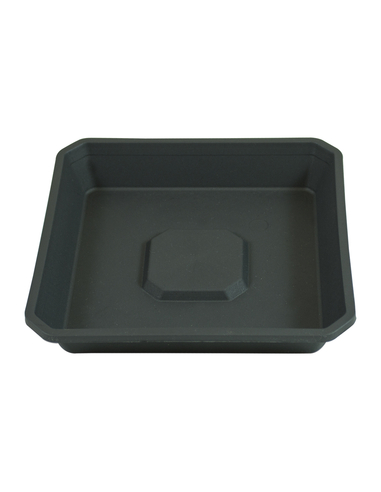 Plato negro ECO 15 x 15cm