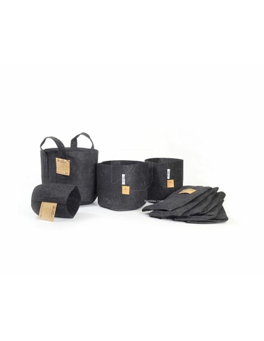 ROOT POUCH 68,5 X 45,5 CM 170 L (45 GAL) SIN ASAS Negro 170L