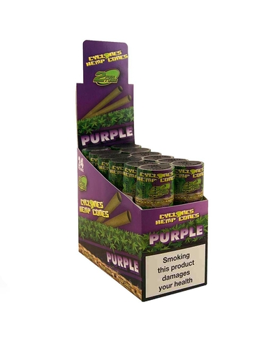 Cyclones Hemp Purple Raw