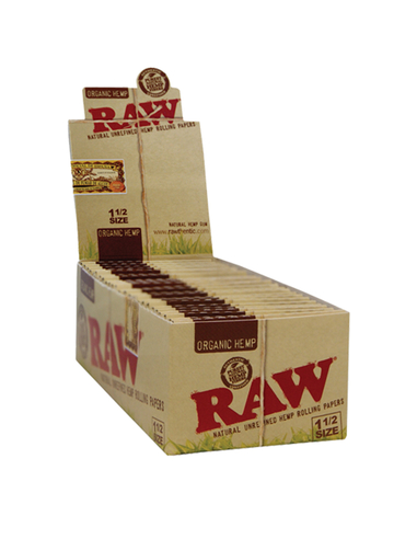 Raw Organics 1 1/2 box/25 33leaves