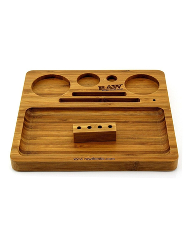 Raw Bamboo Rolling Tray