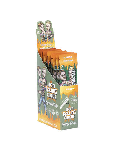 Hemp Wrap Mango Lion Rolling Circus (25x2)