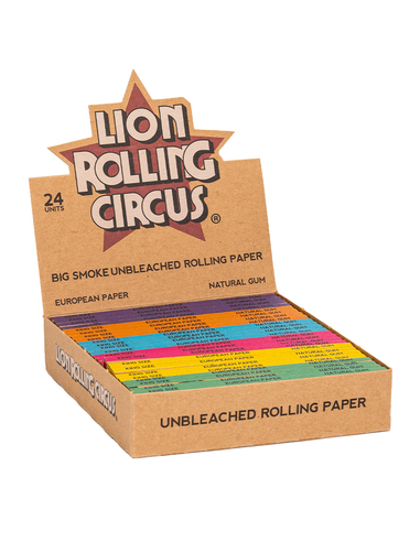 Papel Brown King Size Lion Rolling Circus (24x33)
