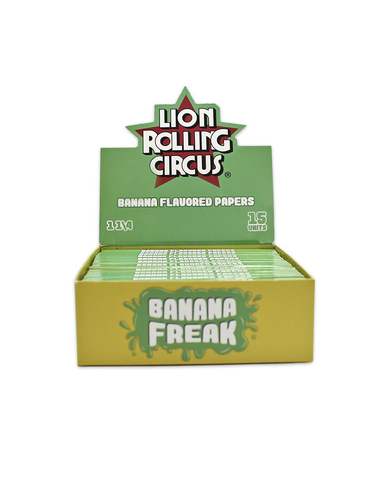 Papel 1 1/4  Banana Freak Lion Rolling Circus