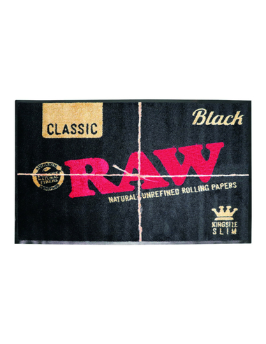 Alfombra Black Suelo Raw Grande