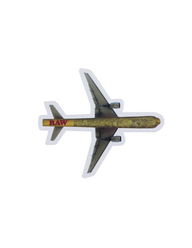 Pegatina Raw Airplane (200 uni