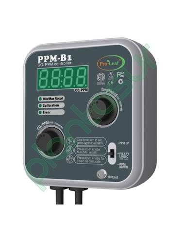 CONTROLADOR DIGITAL CO2 PRO LEAF (PPM-B1) Pure Factory